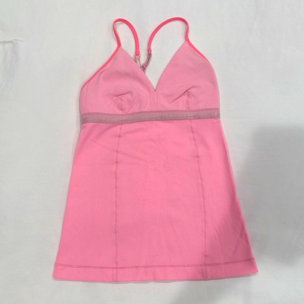 Lululemon light pink workout tank
